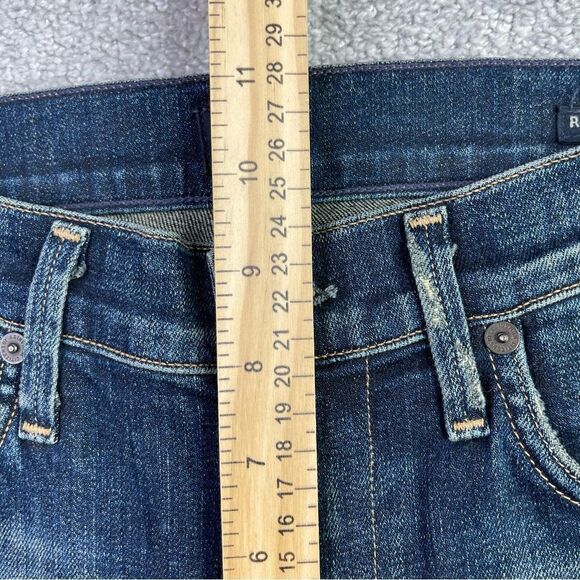 Citizens of Humanity Rocket Jeans Women's 25 Blue Skinny High Rise Dark Denim - Picture 10 of 13